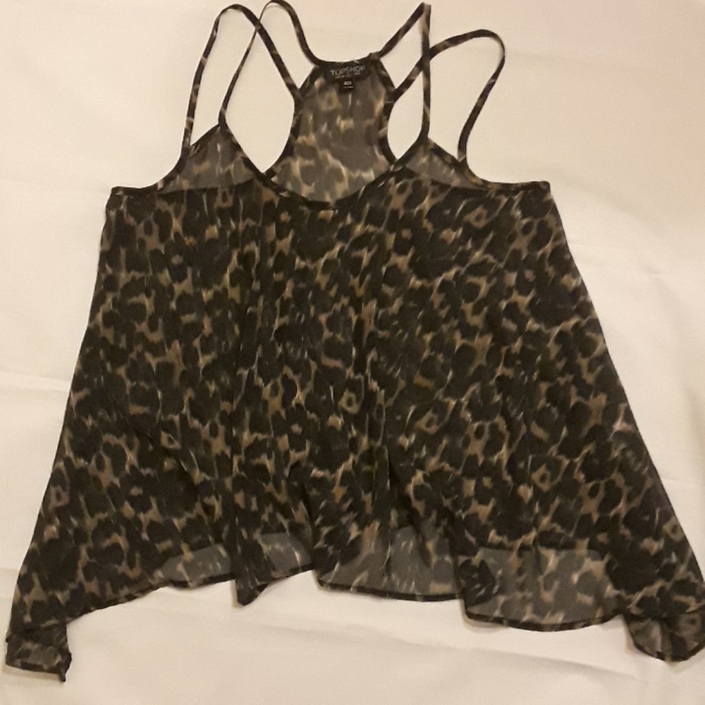 Animal print top